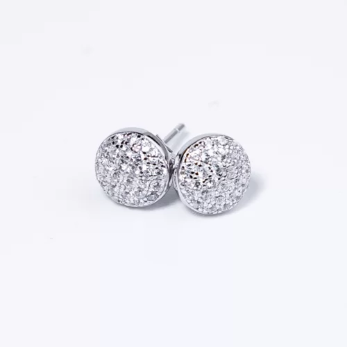Tiny Swarovski köves ezüst fülbevaló