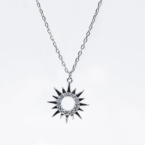 Nap Swarovski köves ezüst nyaklánc