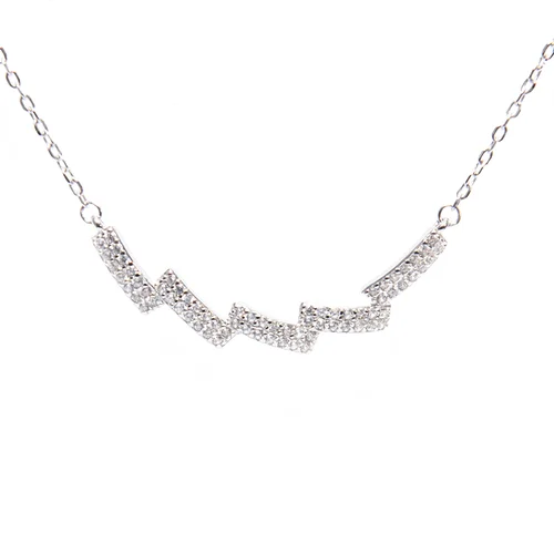 Soros Swarovski köves ezüst nyaklánc