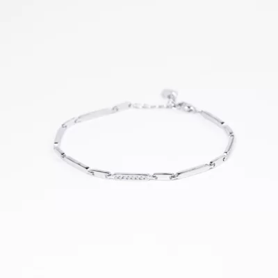 8 Swarovski köves ezüst karkötő