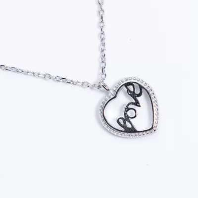 Love Swarovski köves ezüst nyaklánc