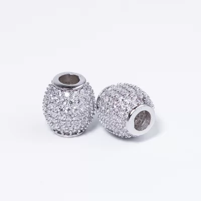Csillogó ovális Swarovski köves ezüst medál