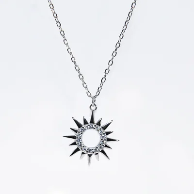 Nap Swarovski köves ezüst nyaklánc