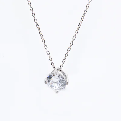 Alap Swarovski köves ezüst nyaklánc